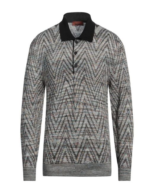 Missoni Gray Sweater Wool for men
