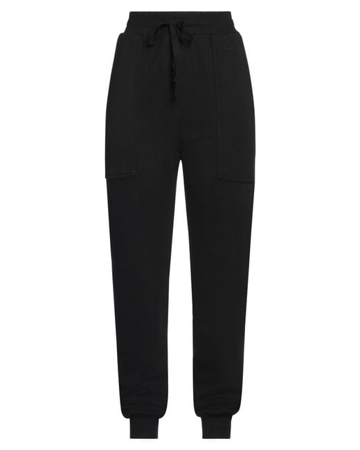 Ulla Johnson Black Pants Organic Cotton, Bamboo, Elastane