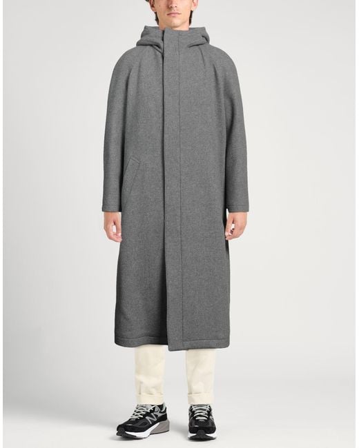 Emporio Armani Gray Coat for men