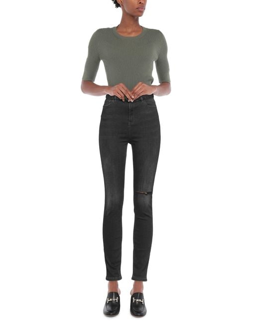 Pinko Black Denim Pants