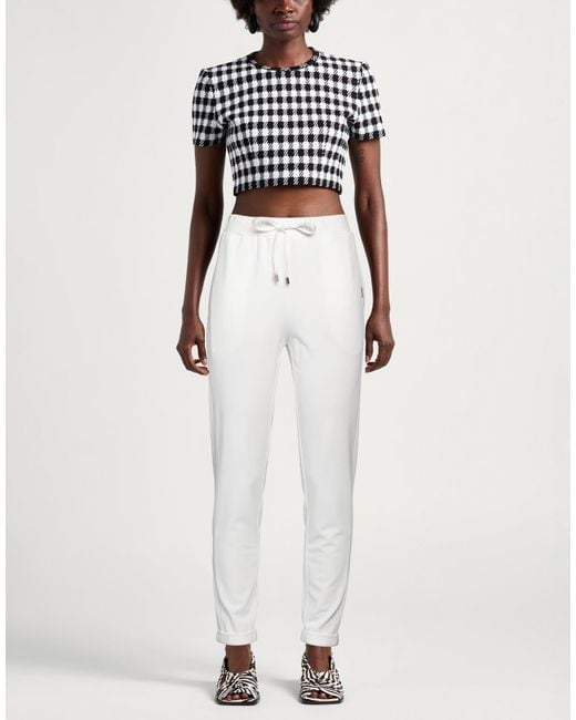 Liu Jo White Trouser