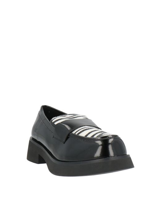 Tosca Blu Black Loafers Textile Fibers