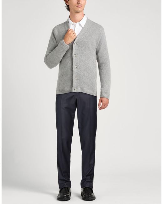 Boglioli Blue Pants Virgin Wool, Elastane for men