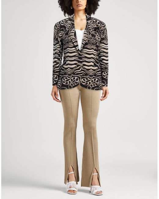 Norma Kamali Black Blazer Polyester, Elastane