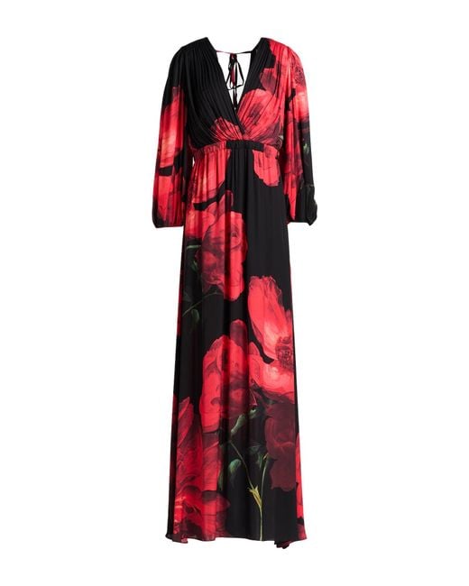 Vestito Lungo di Alice + Olivia in Red