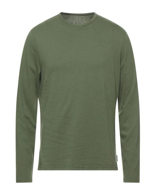 04651/A TRIP IN A BAG Green T-shirt for men