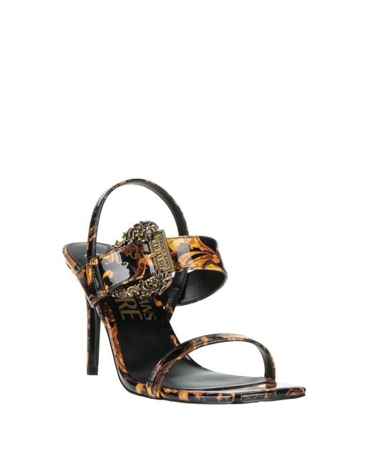 Versace Jeans Couture White Sandals