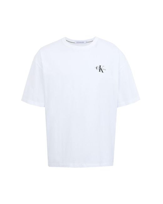 calvin klein white t shirt mens