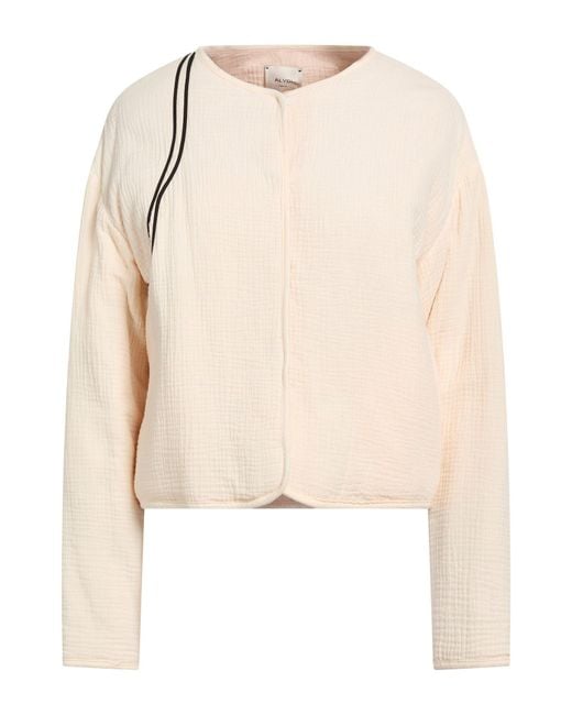 Alysi Natural Crème Ivory Jacket Cotton
