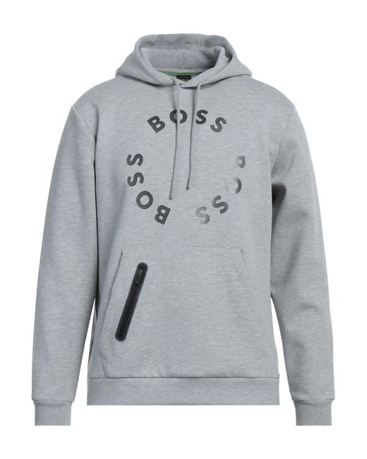 Boss Gray Sweatshirt for men