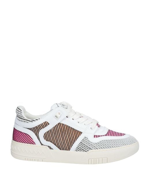 Acbc X Missoni White Sneakers Textile Fibers