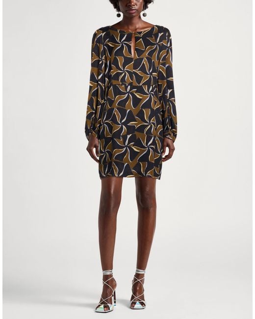 Ottod'Ame Black Mini Dress