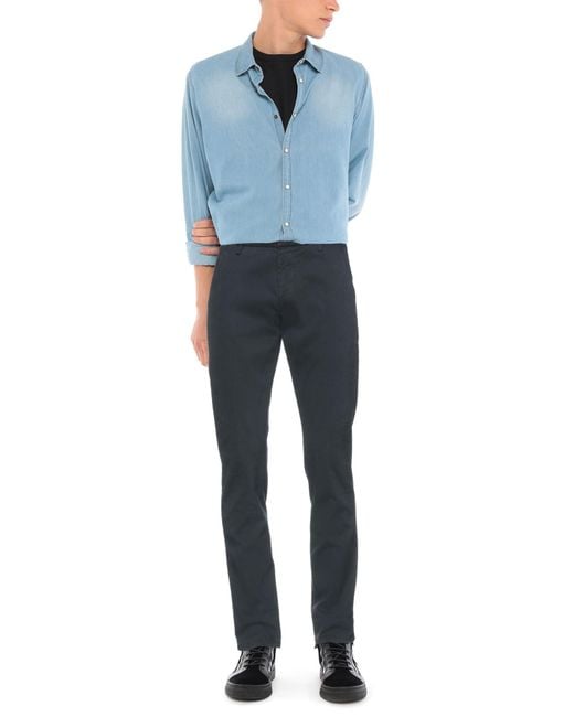 Dondup Blue Trouser for men