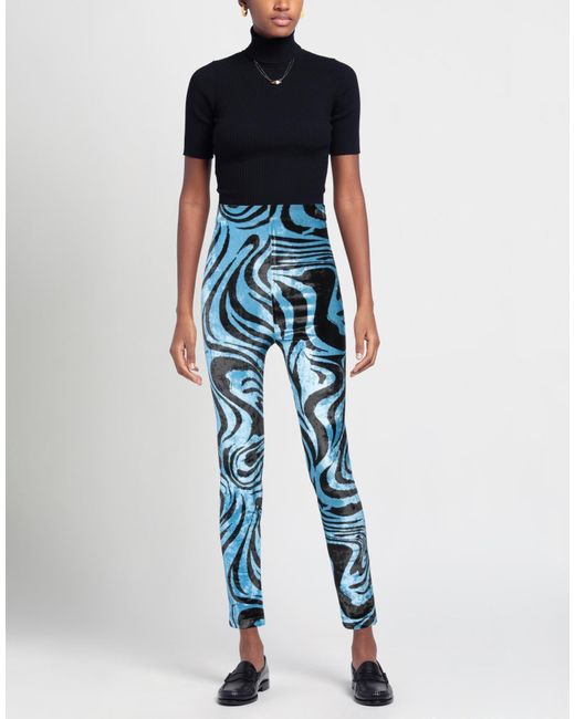 Philosophy Di Lorenzo Serafini Blue Leggings