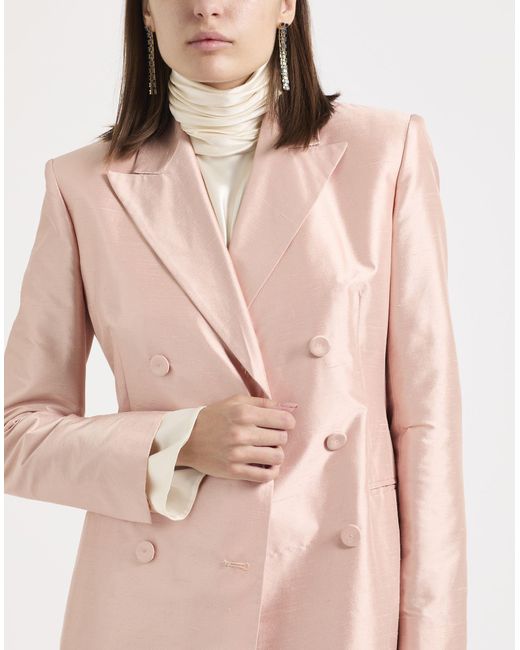Max Mara Pink Blazer Silk