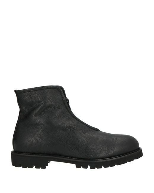 Giovanni Conti Black Ankle Boots for men
