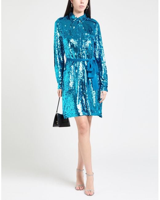 Pinko Blue Mini Dress