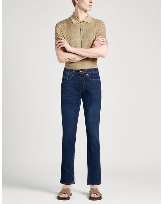 Liu Jo Blue Jeans Cotton, Elastane for men