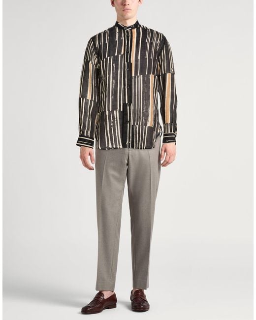 Emporio Armani Black Shirts for men