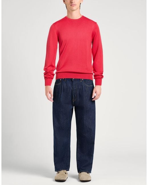 Liu Jo Red Sweater Cotton for men