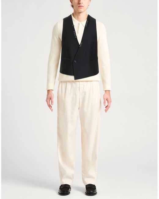 Patrizia Pepe Black Tailored Vests for men