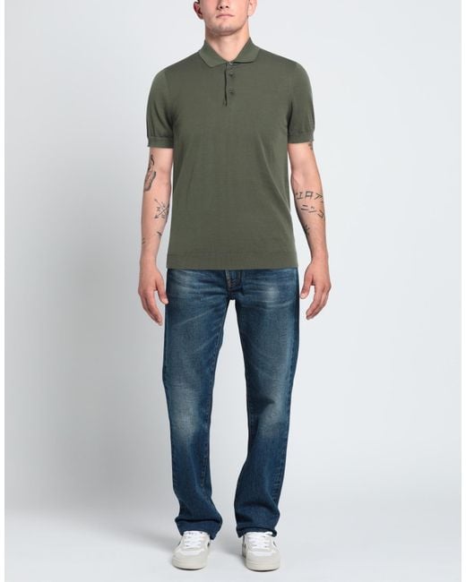 Drumohr Green Sweater for men