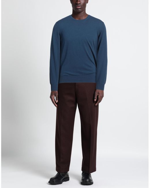 FILIPPO DE LAURENTIIS Blue Sweater for men
