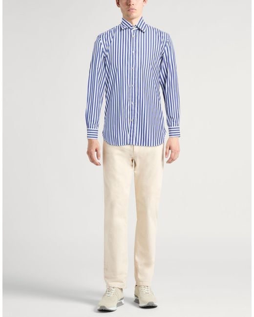 Boglioli Blue Shirts for men