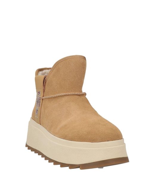 Ash Natural Ankle Boots