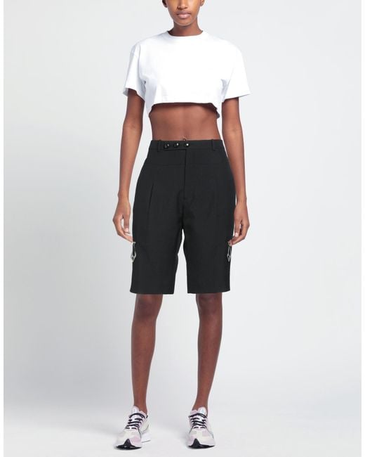 NAMACHEKO Blue Shorts & Bermuda Shorts Polyester, Wool
