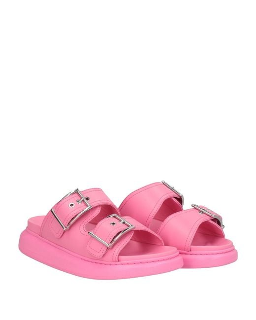 McQueen Pink Sandals