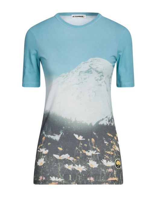 T-shirt Jil Sander en coloris Blue