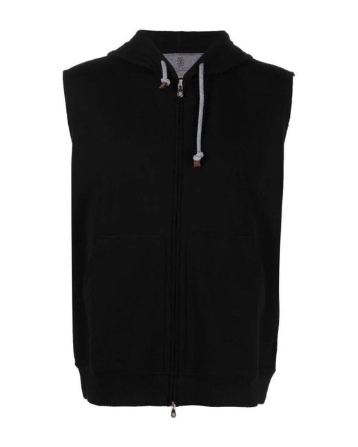 Brunello Cucinelli Sweatshirt in Black für Herren
