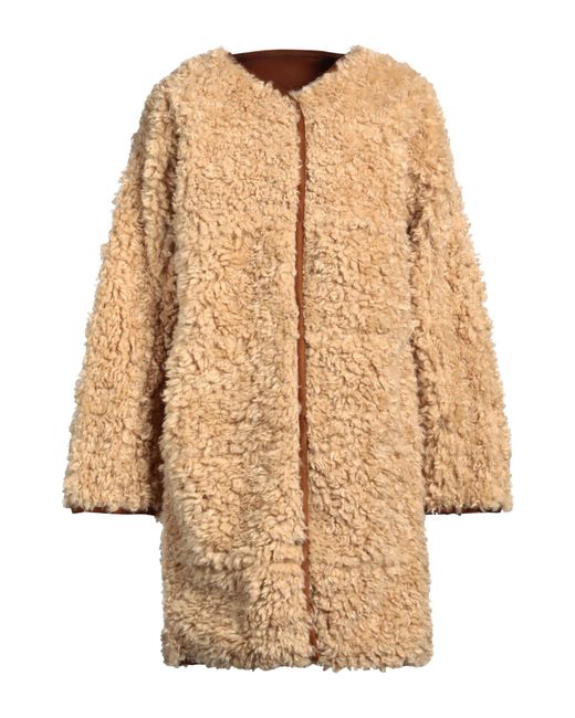 Stand Studio Natural Shearling & Teddy