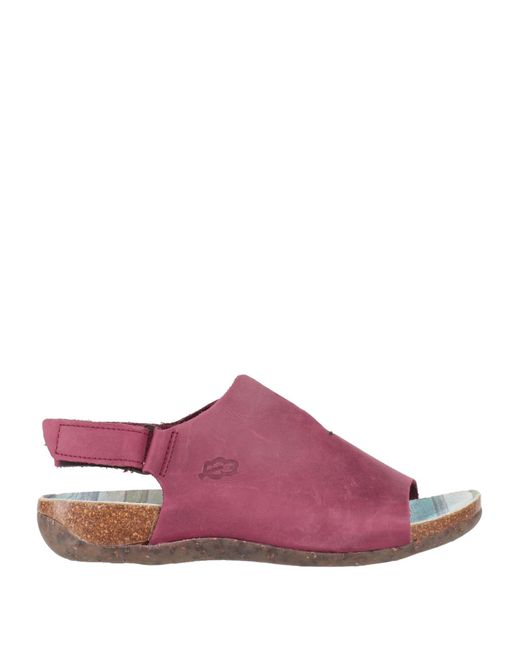 Loints of Holland Purple Sandals