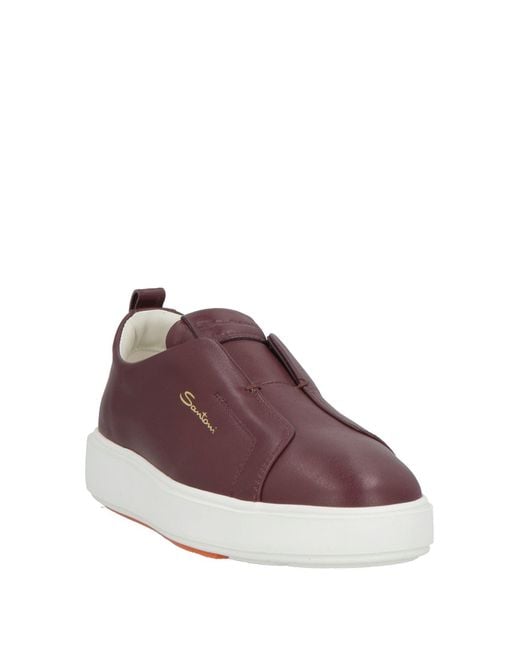 Santoni Brown Sneakers