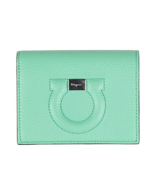 Ferragamo Green Wallets