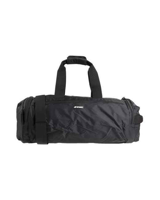 K-Way Black Duffel Bags