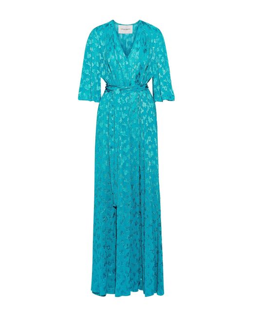 Carolina Herrera Blue Long Dress