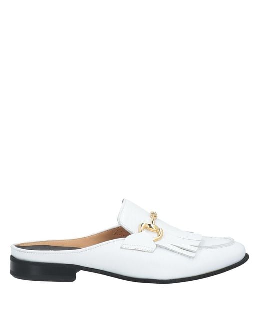 Seboy's White Mules & Clogs