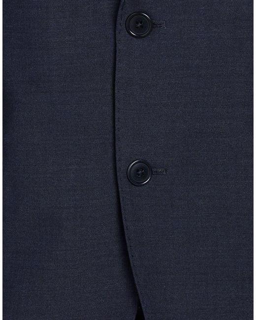 Tombolini Blue Suit Wool for men