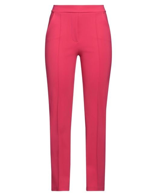 La Petite Robe Di Chiara Boni Red Trouser