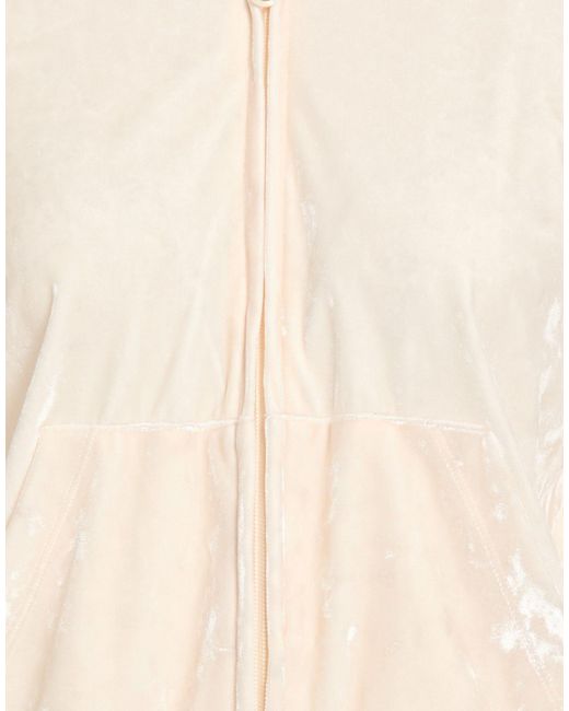 Mc2 Saint Barth White Sweatshirt Polyester, Elastane