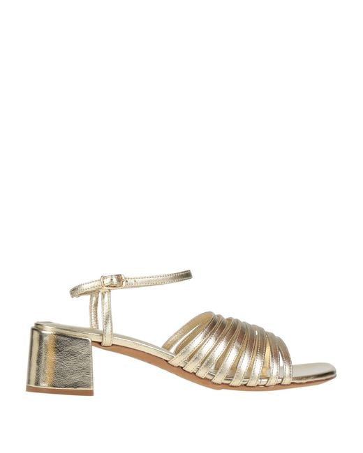 Mansur Gavriel Natural Sandals Leather
