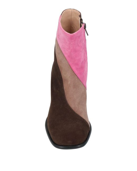 Maliparmi Purple Ankle Boots