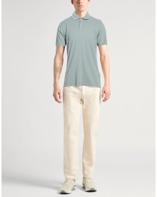 Paul & Shark Blue Polo Shirt Cotton for men