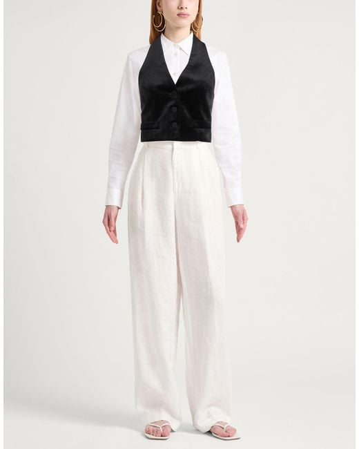 ViCOLO Black Tailored Vest Polyester