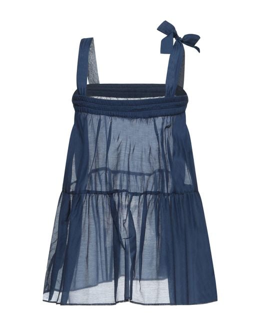 Top Semicouture de color Blue