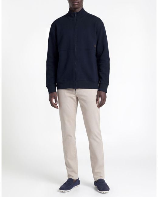 Paul & Shark Blue Sweatshirt Cotton for men