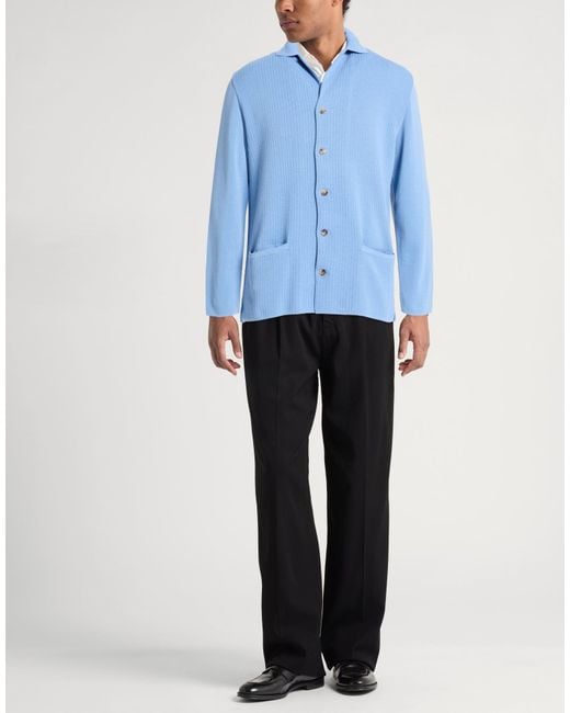 Lardini Blue Cardigans for men